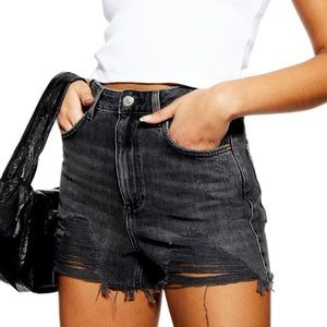 Topshop moto mom shorts US 10